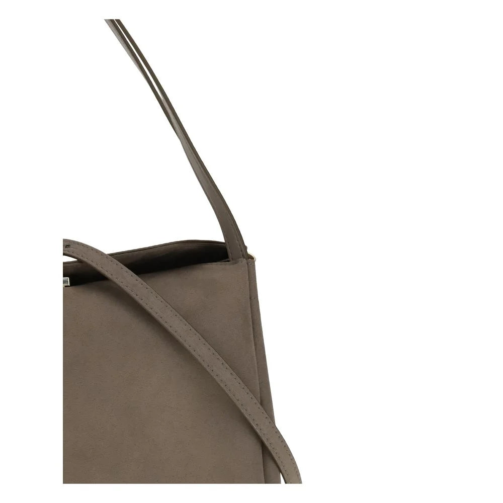 THEMOIRè Brown Polyester Shoulder Bag