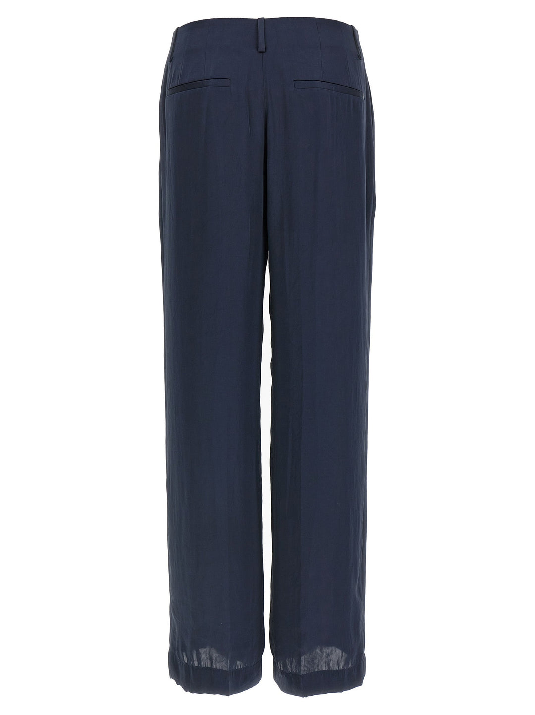 Theory Blue Polyester Casual Pants