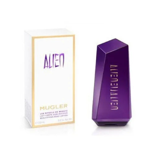 Alien women’s body lotion bottle