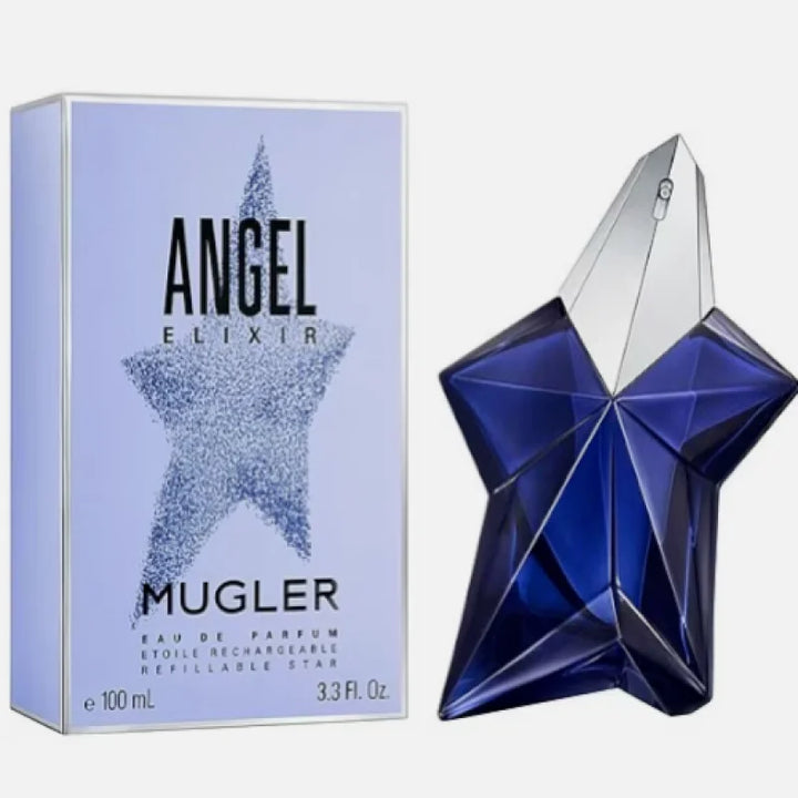 Thierry Mugler Women’s Perfume - Angel Elixir Eau Pink Pepper Bourbon Vanilla Unleashed