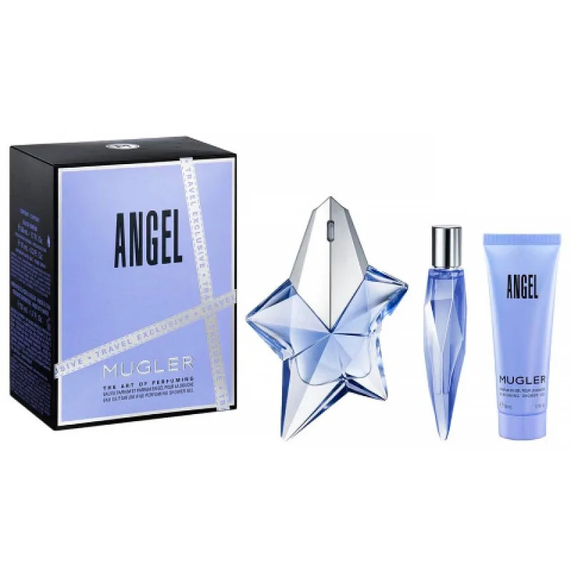 Thierry Mugler Women’s Gift Sets - Angel Parfum Spray Piece Set Shower Gel Sensation
