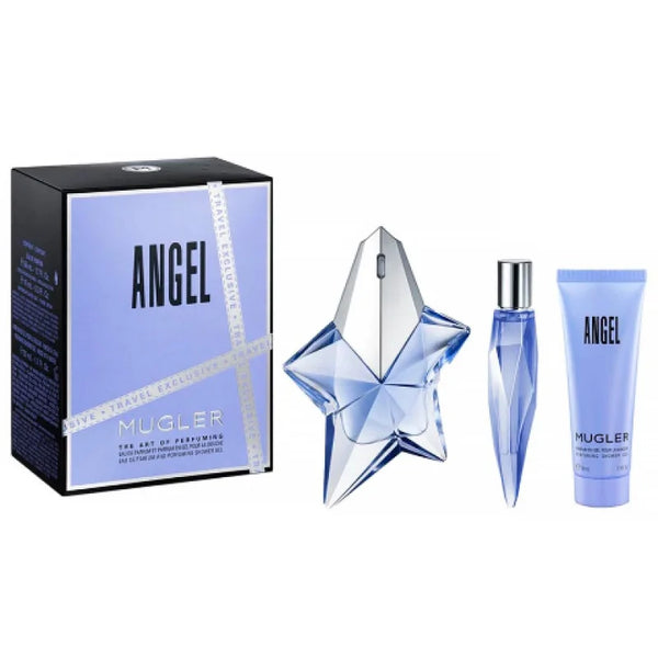 Thierry Mugler Women’s Gift Sets - Angel Parfum Spray Piece Set Shower Gel Sensation
