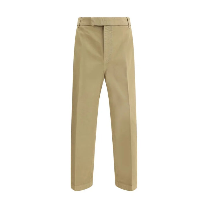 Thom Browne Beige Cotton Casual Pants