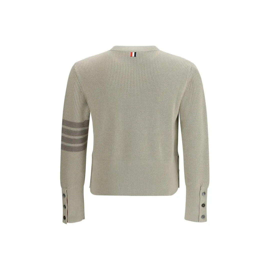 Thom Browne Beige Cotton Sweatshirt