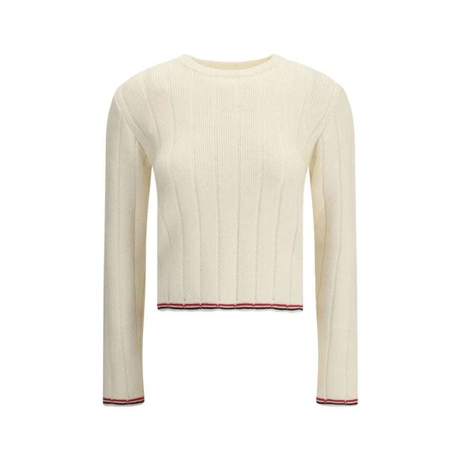 Thom Browne Beige Fleece Wool Sweatshirt
