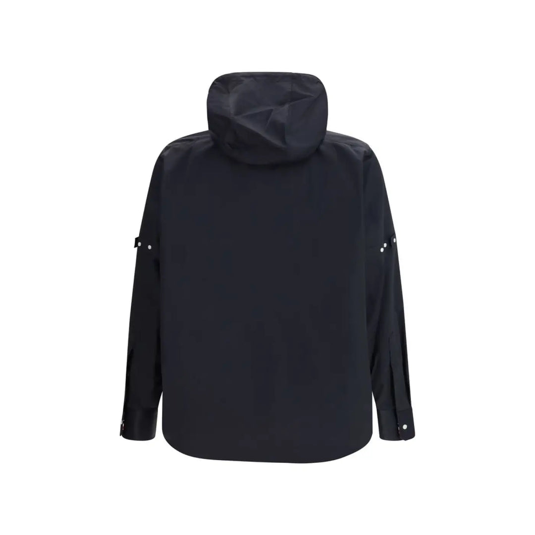 Thom Browne Black Polyamide Shell Jacket