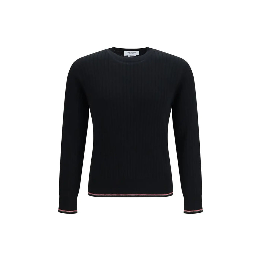 Thom Browne Black Wool Oves Aries Sweatshirt