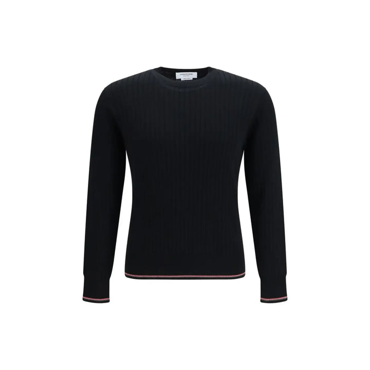 Thom Browne Black Wool Oves Aries Sweatshirt