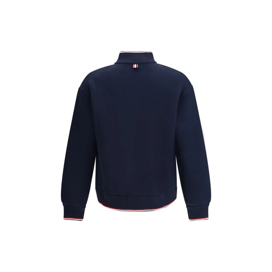 Thom Browne Blue Cotton Bomber