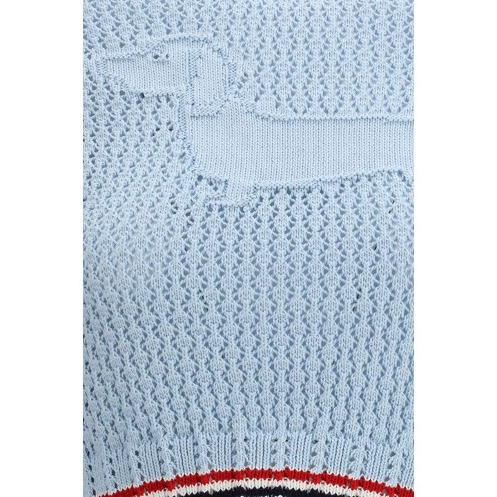 Thom Browne - Blue Cotton T-Shirt