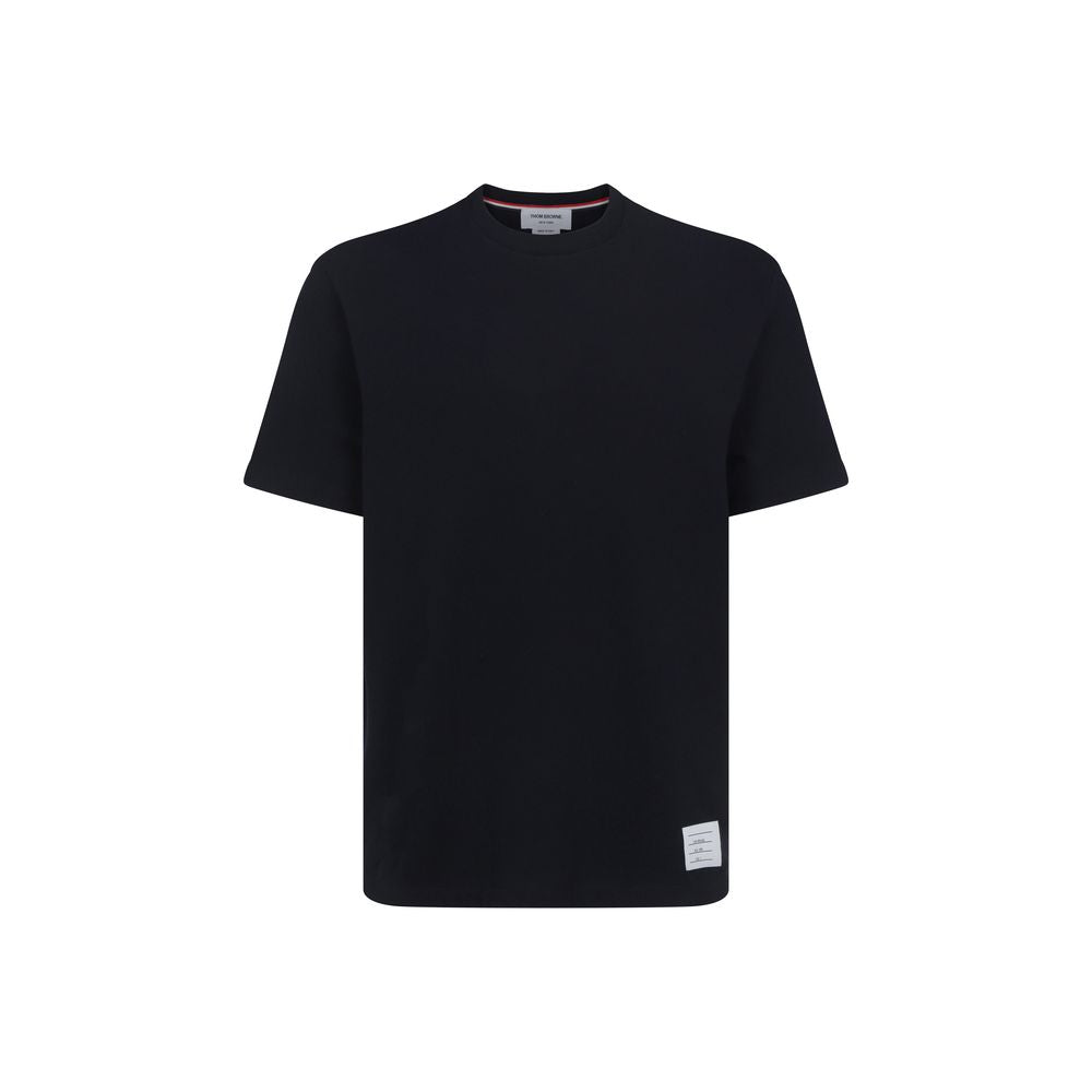 Thom Browne Blue Cotton T-shirt