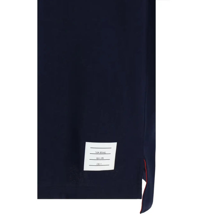Thom Browne Blue Cotton T-shirt