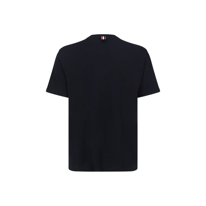 Thom Browne Blue Cotton T-shirt