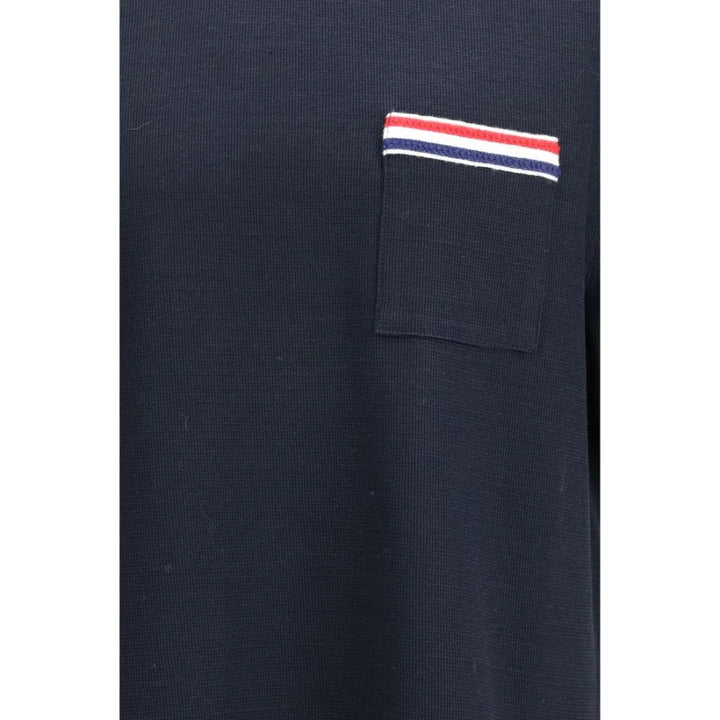 Thom Browne Blue Cotton T-Shirt