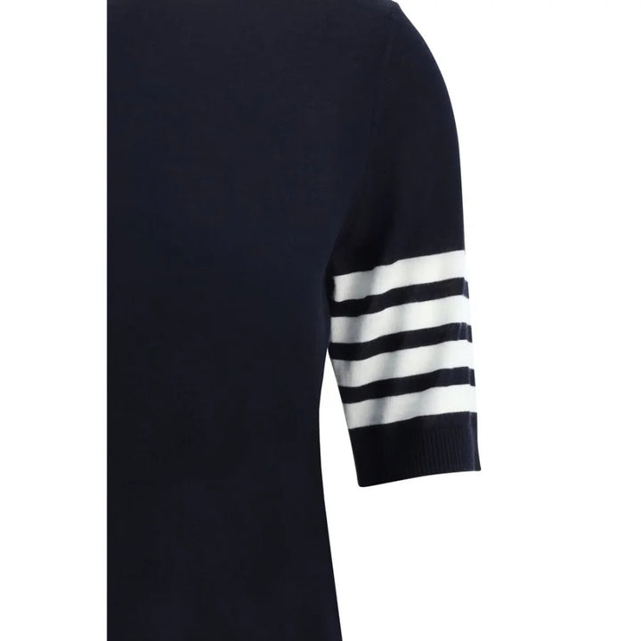 Thom Browne Blue Polyamide Turtleneck