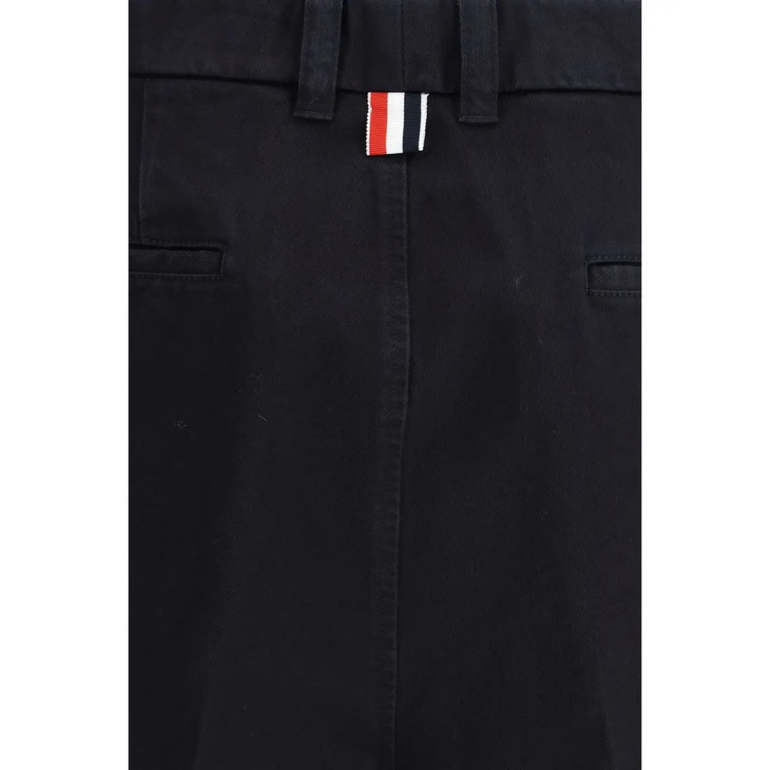 Thom Browne Blue Polyester Bermuda Shorts
