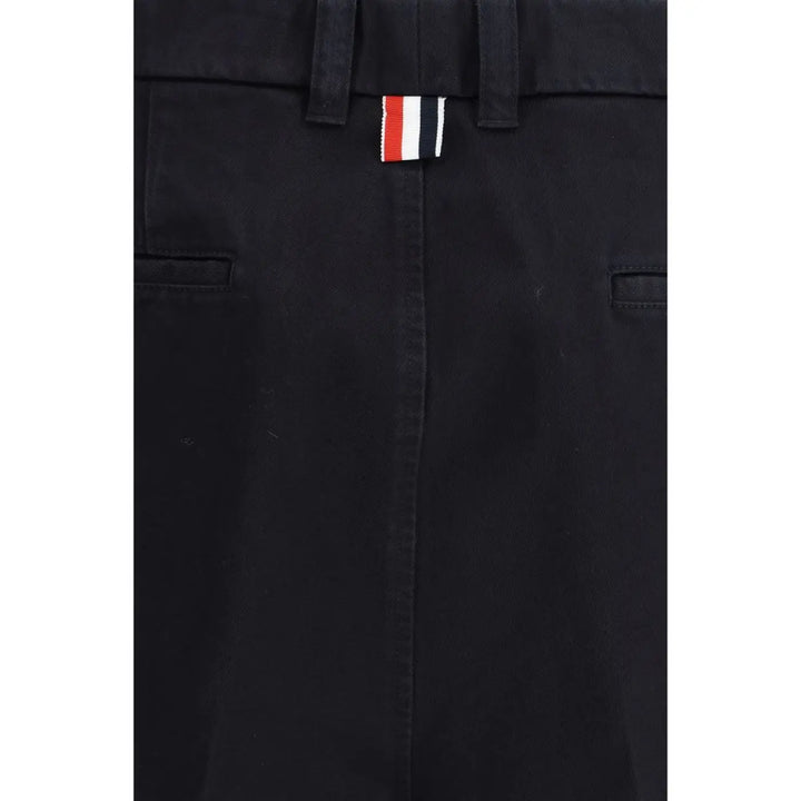 Thom Browne Blue Polyester Bermuda Shorts