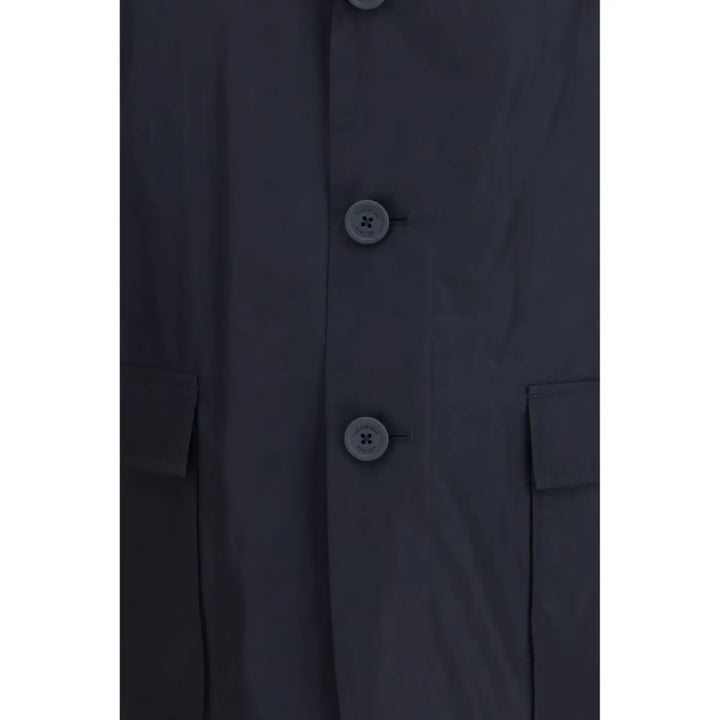 Thom Browne Blue Polyester Full-length Jacket