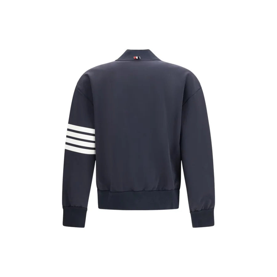 Thom Browne Blue Viscose Bomber