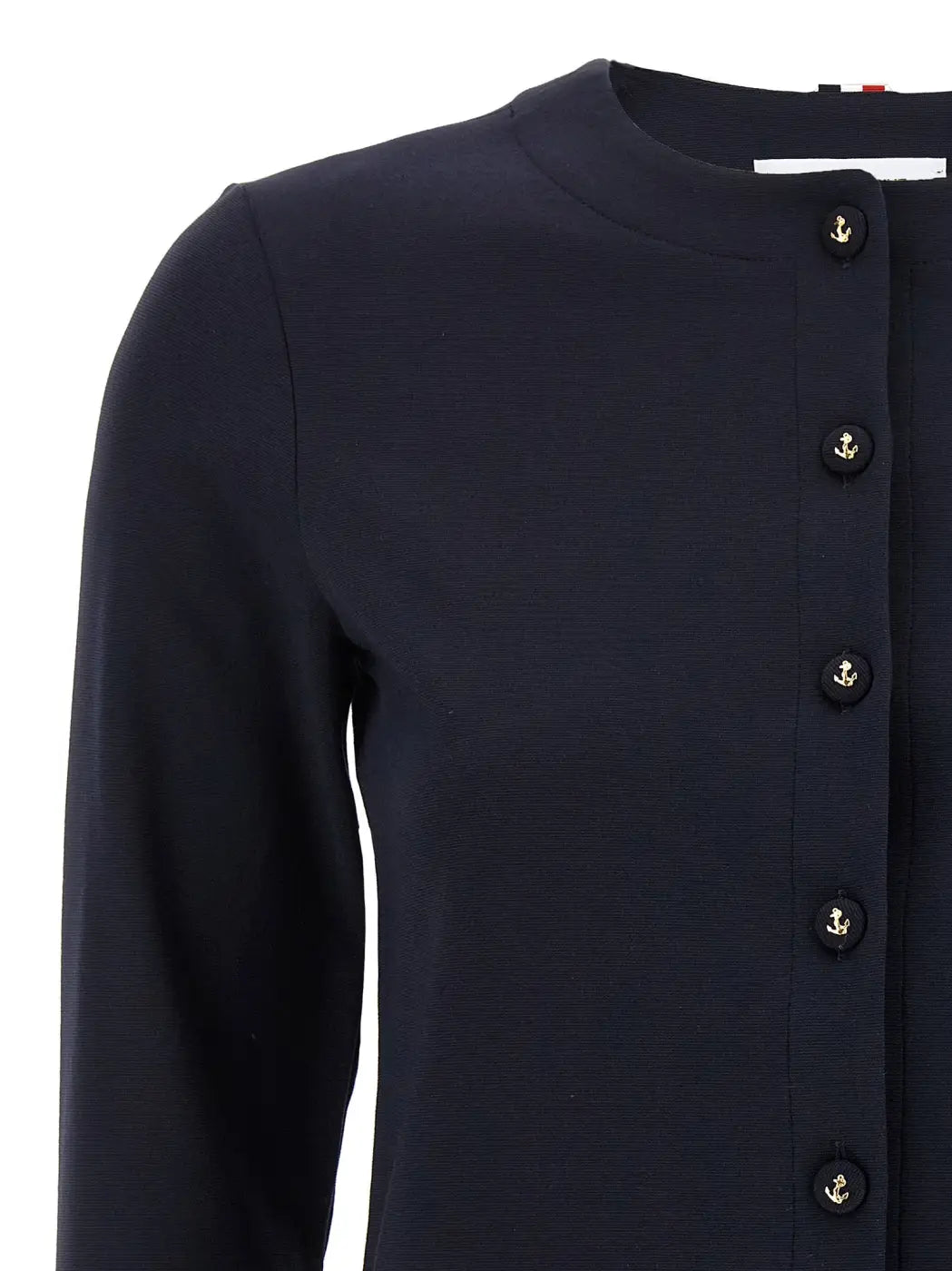 Thom Browne Blue Viscose Cardigan