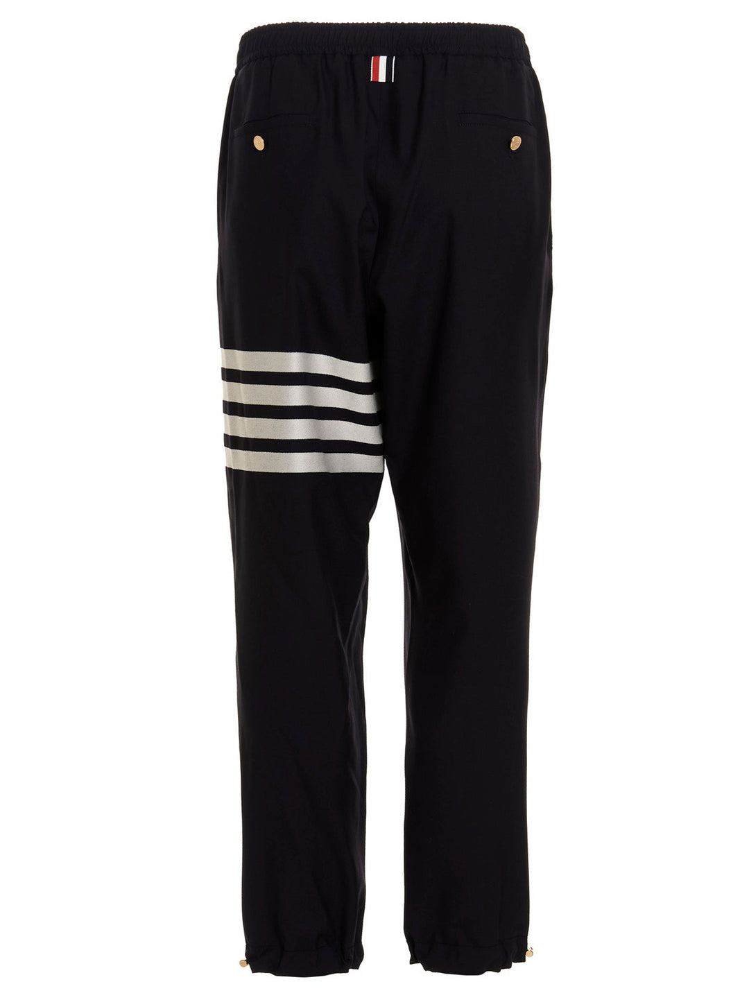 Thom Browne Blue Wool Athletic Pants