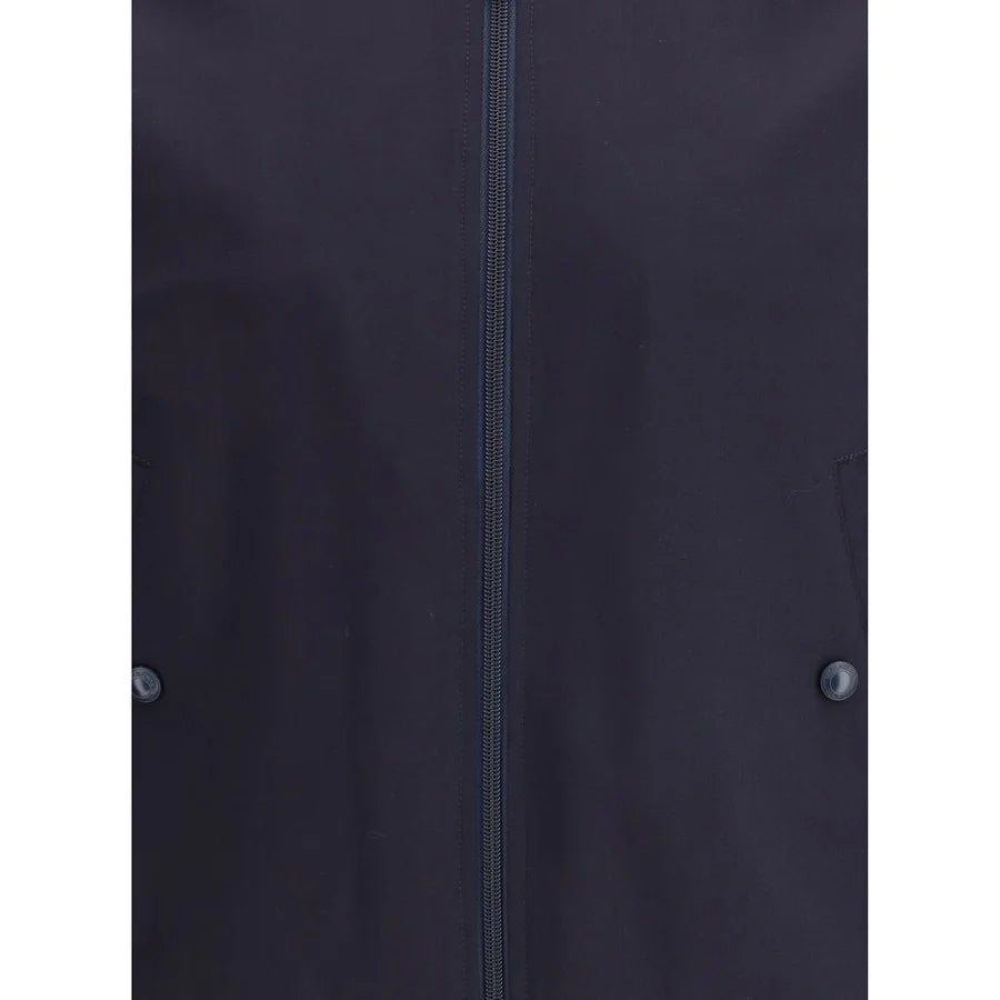 Thom Browne Blue Wool Bomber