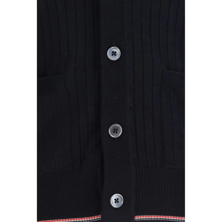 Thom Browne Blue Wool Oves Aries Cardigan