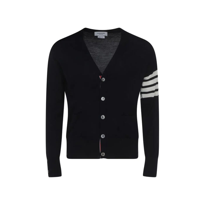 Thom Browne Blue Wool Oves Aries Cardigan
