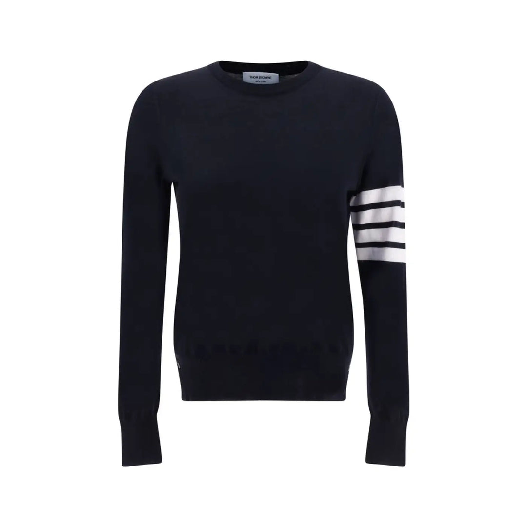 Thom Browne Blue Wool Oves Aries Sweatshirt