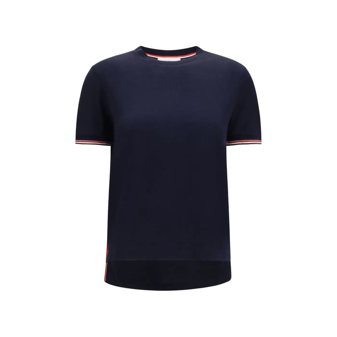 Thom Browne Blue Wool Oves Aries T-shirt