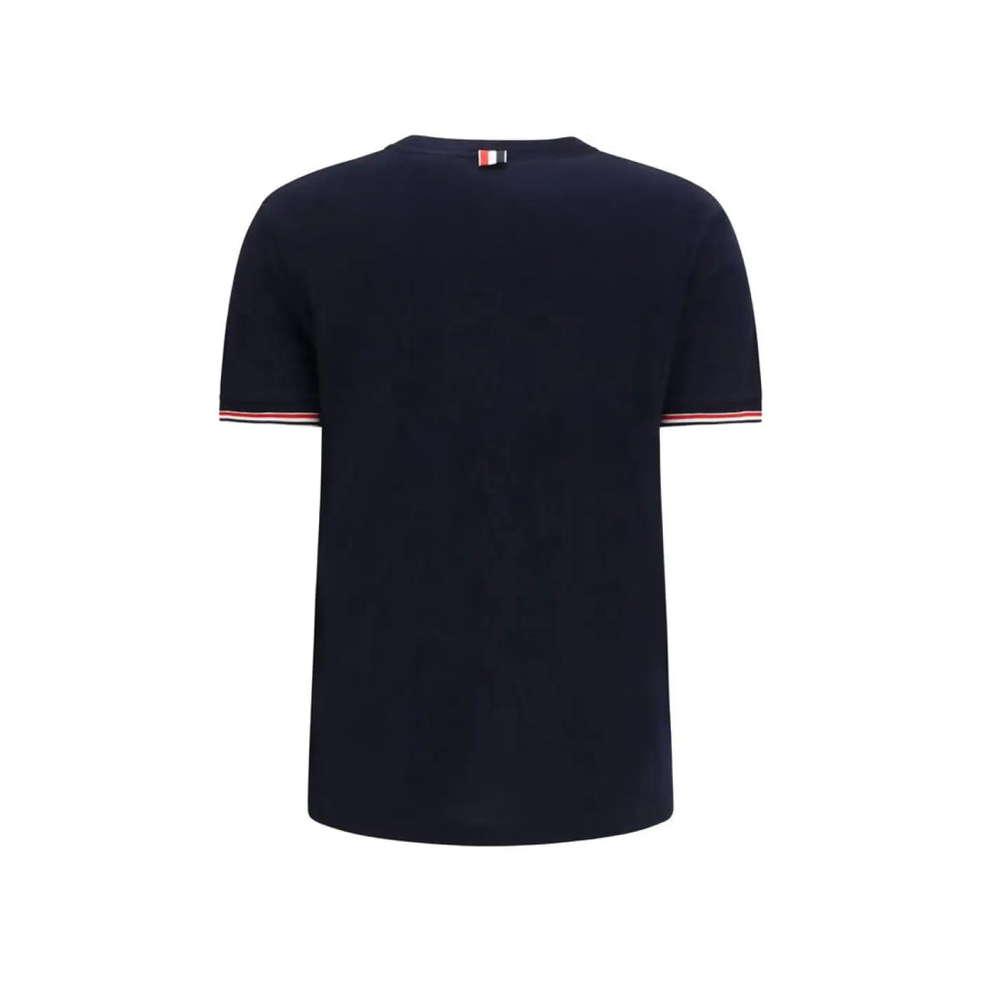 Thom Browne Blue Wool Oves Aries T-shirt