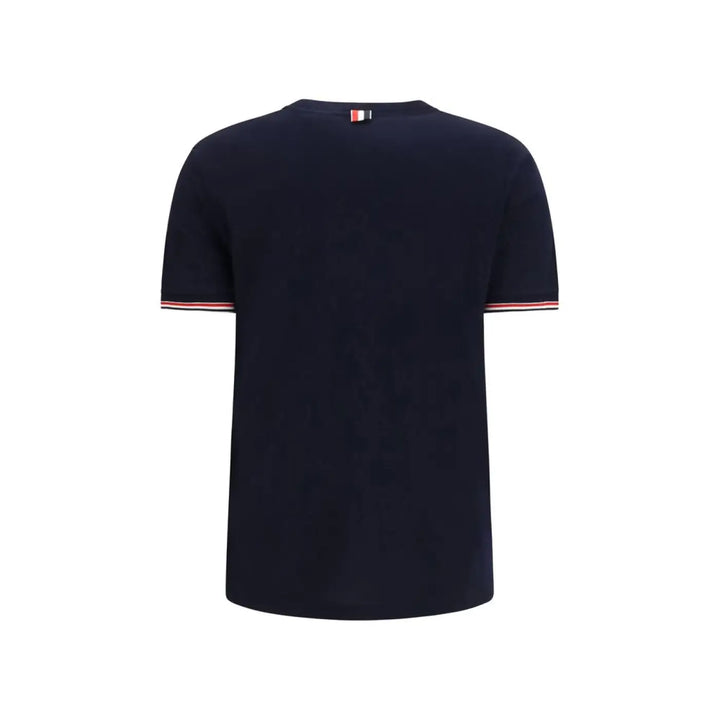 Thom Browne Blue Wool Oves Aries T-shirt