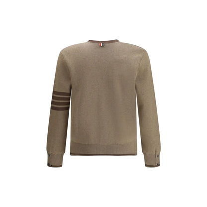 Thom Browne Brown Cotton Cardigan