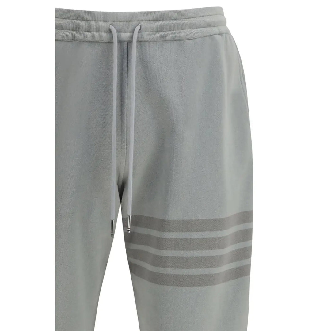 Thom Browne Gray Cotton Joggers (workout Pants)