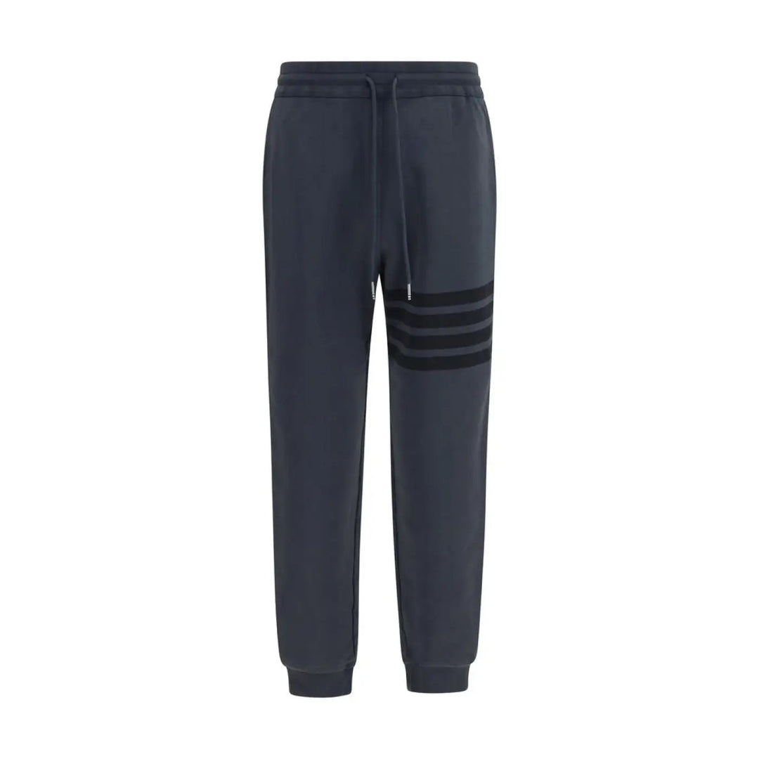 Thom Browne Gray Cotton Joggers (workout Pants)