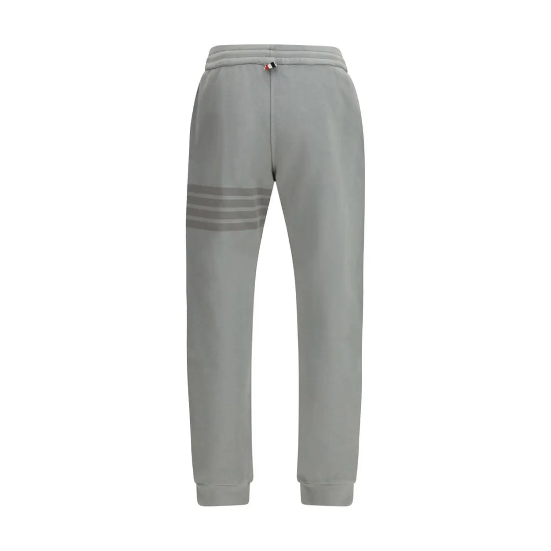 Thom Browne Gray Cotton Joggers (workout Pants)