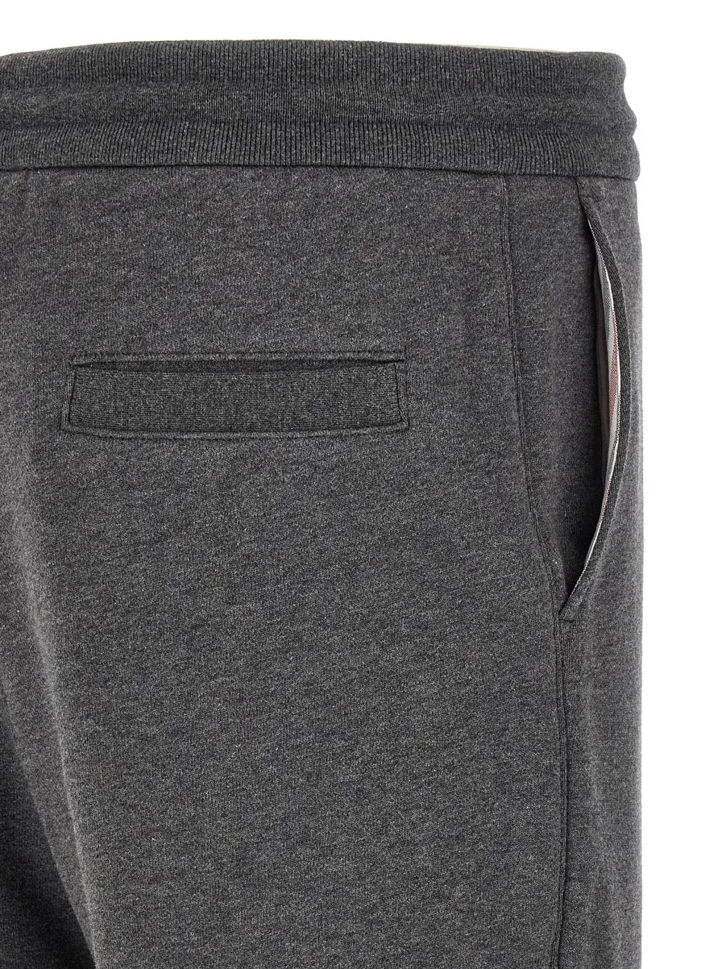 Thom Browne Gray Cotton Joggers (workout Pants)