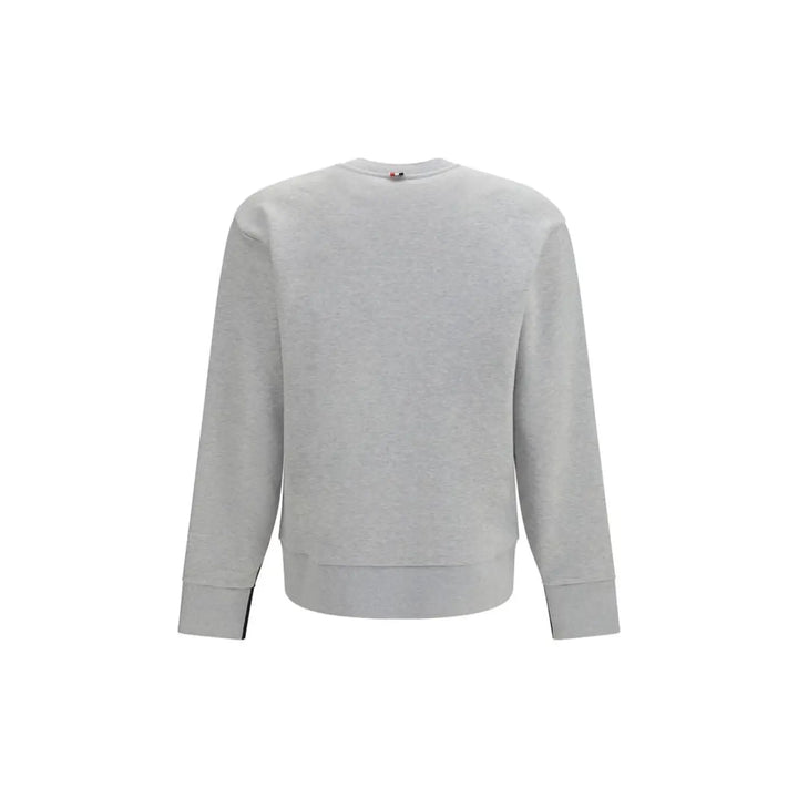Thom Browne Gray Cotton Sweatshirt