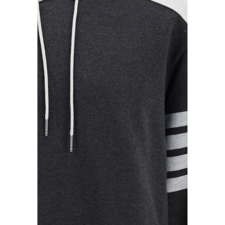 Thom Browne Gray Cotton Sweatshirt