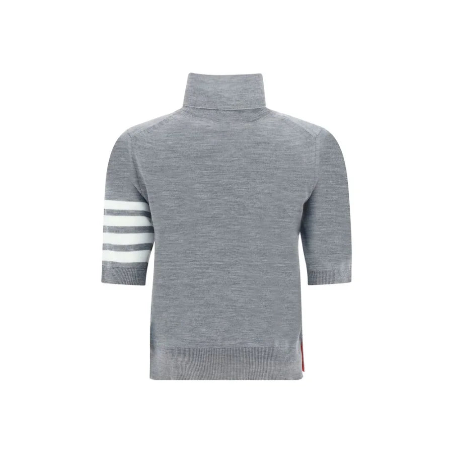 Thom Browne Gray Polyamide Turtleneck