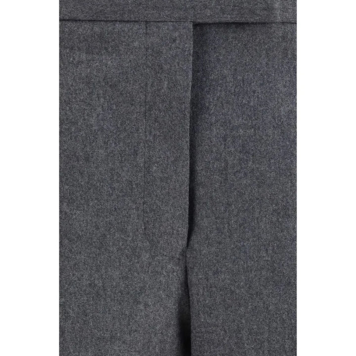 Thom Browne Gray Wool Bermuda Shorts
