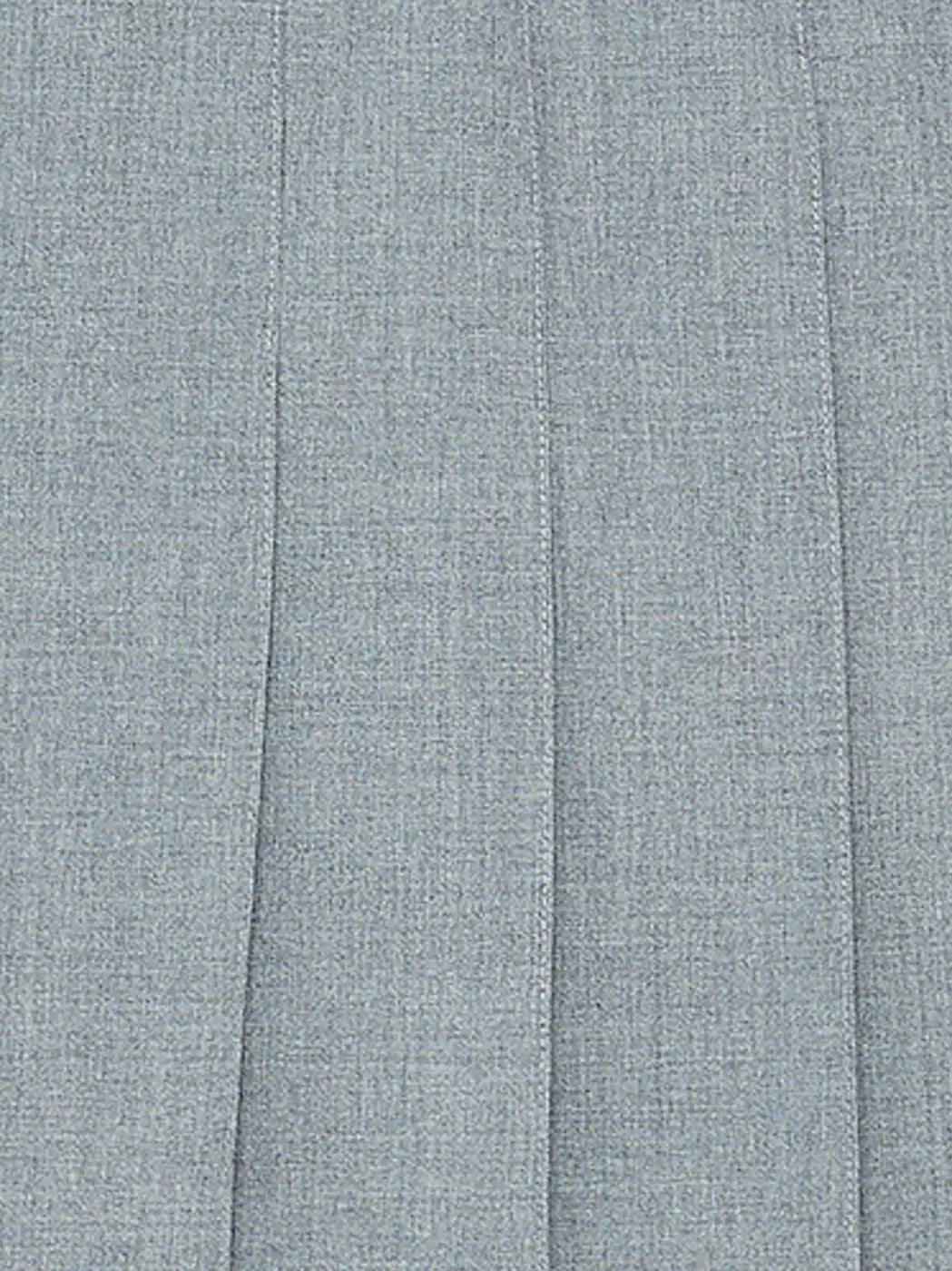 Thom Browne Gray Wool Long Skirt