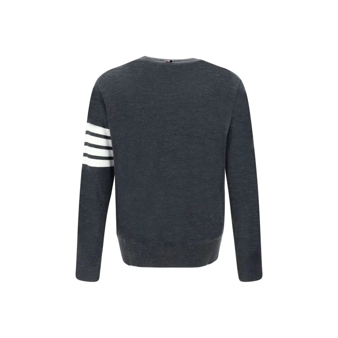 Thom Browne Gray Wool Oves Aries Sweatshirt