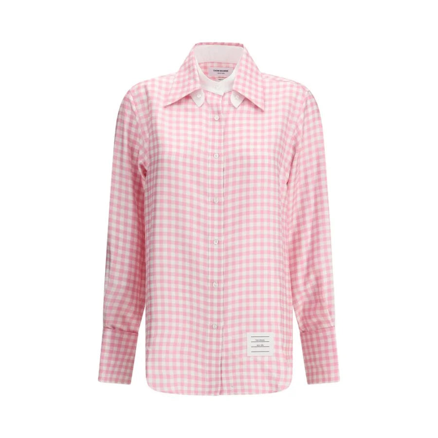 Thom Browne Multicolor Silk Pattern Shirt