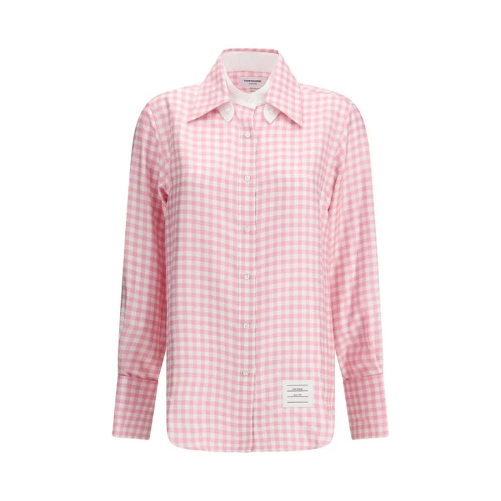 Thom Browne Multicolor Silk Pattern Shirt