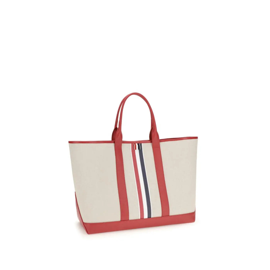 Thom Browne Red Fabric Shoulder Bag