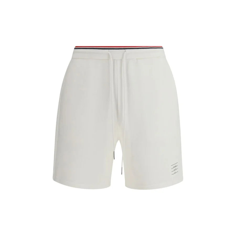 Thom Browne White Cotton Bermuda Shorts