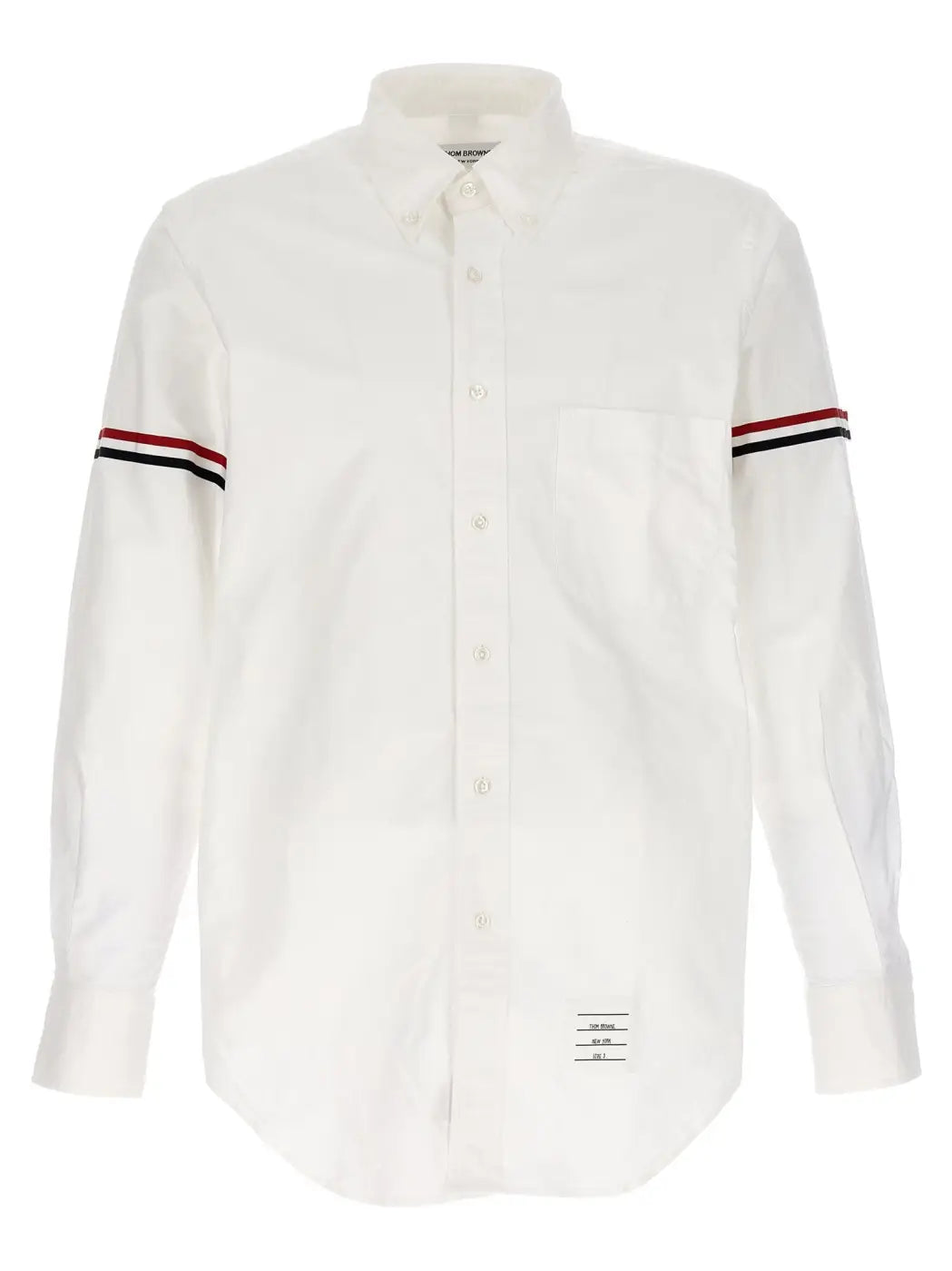 Thom Browne White Cotton Blouse