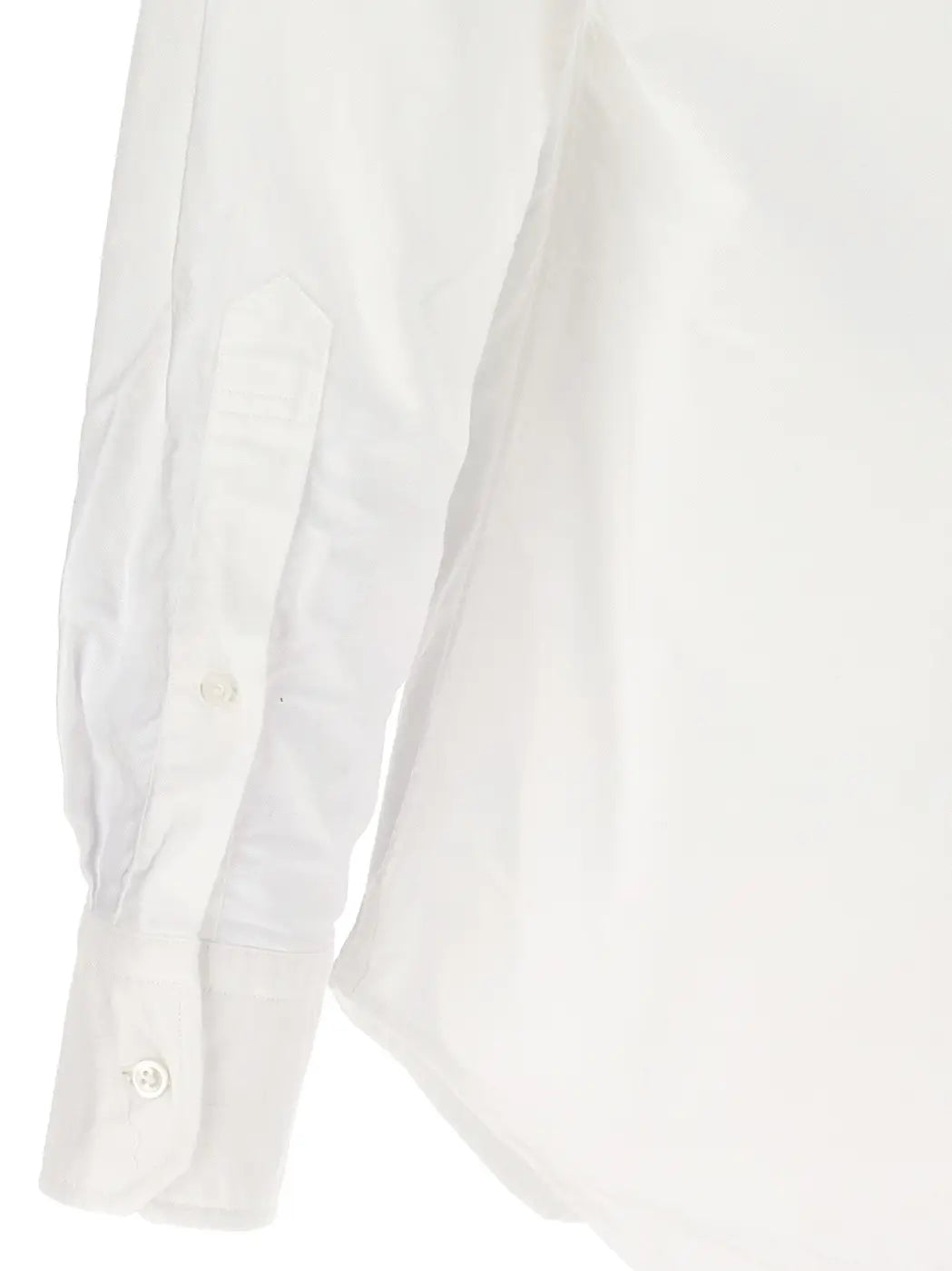 Thom Browne White Cotton Blouse