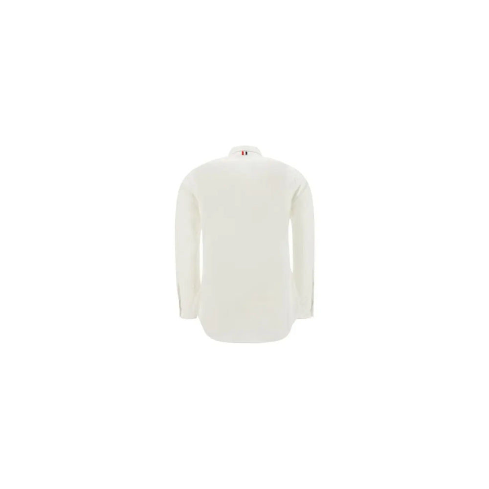 Thom Browne White Cotton Shirt